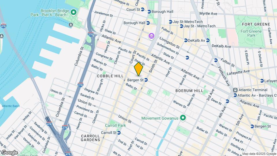 44 Wyckoff St Map and Location Details