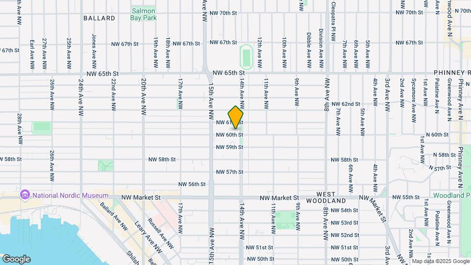 1400 NW 60th St NW Map and Location Details