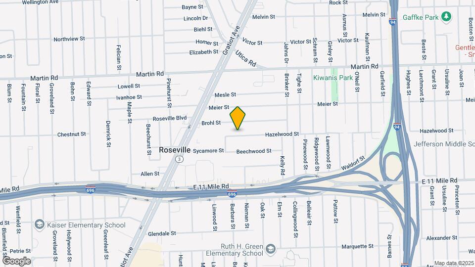 18359 Hazelwood St Map and Location Details