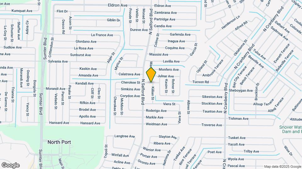 3915 Fonsica Ave Map and Location Details