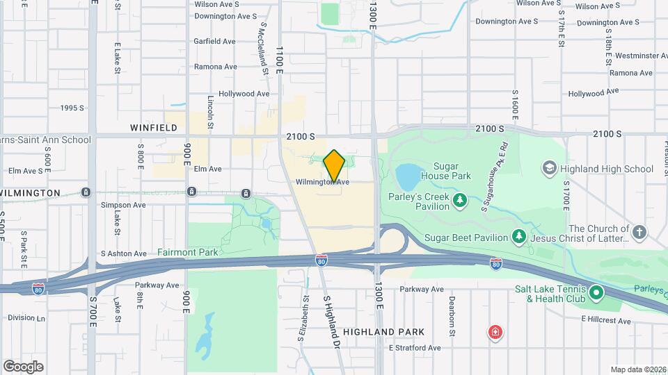 Legacy Village of Sugar House Mapa y Detalles de la Ubicación