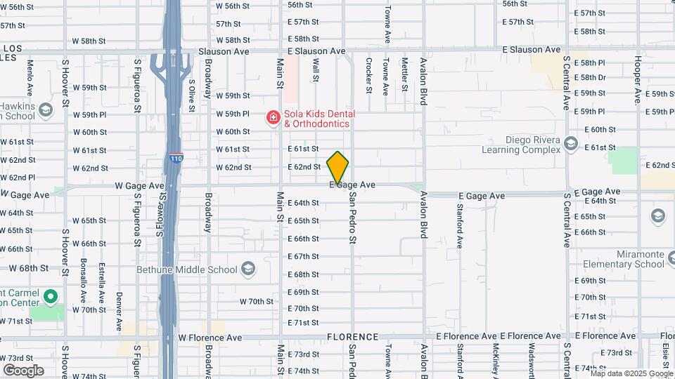 232 E Gage Ave Map and Location Details