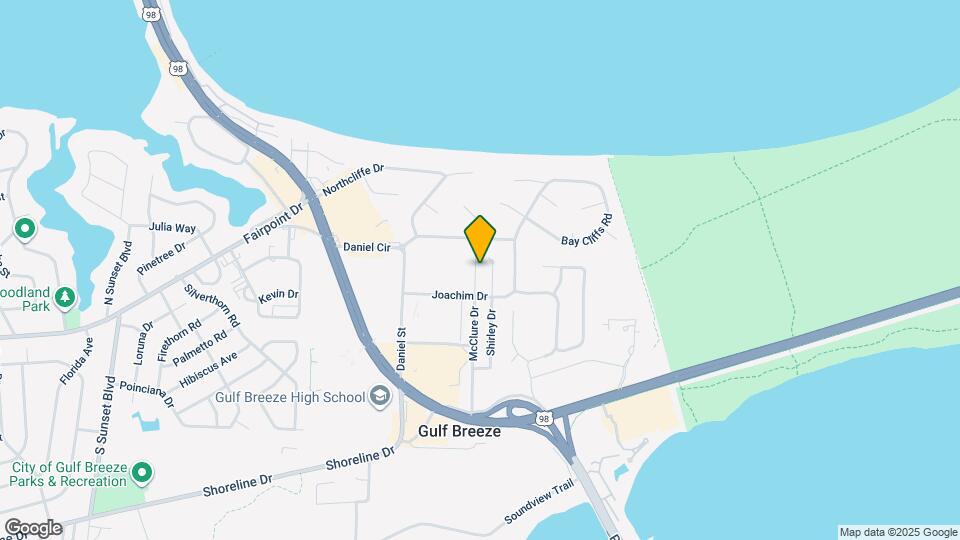 207 McClure Dr Map and Location Details