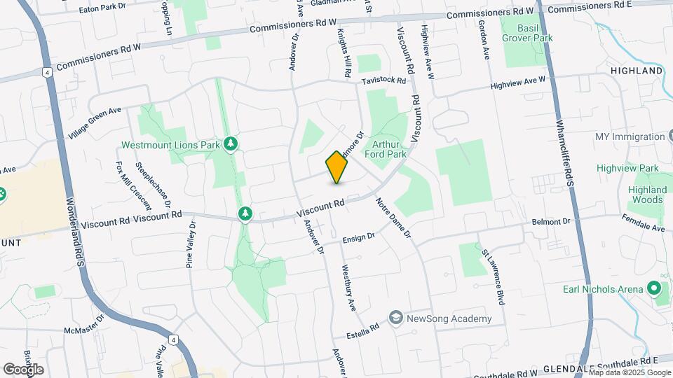 751 Ladybrook Cres Map and Location Details