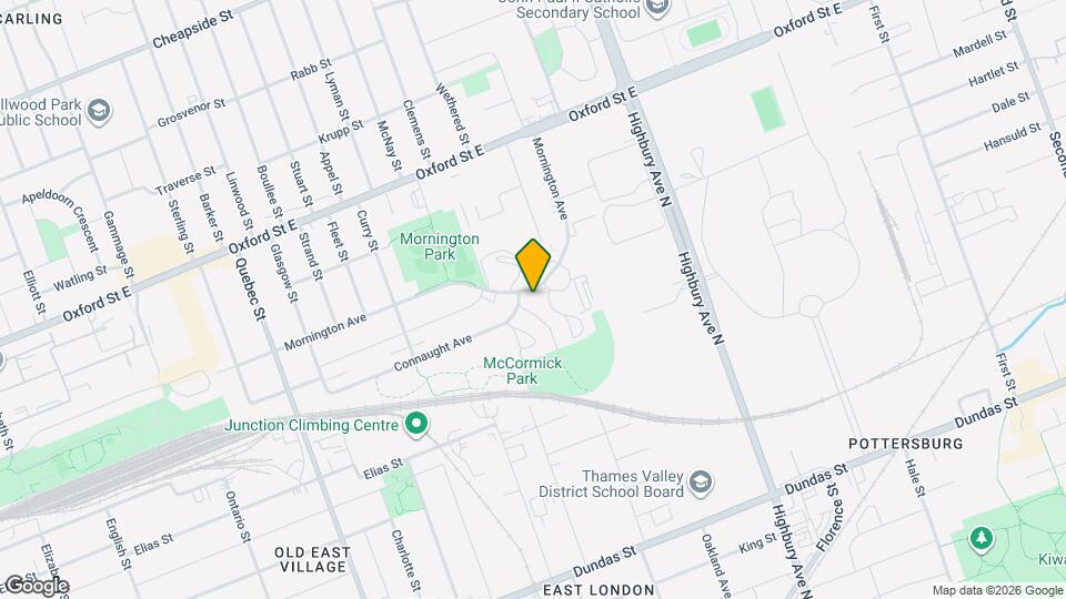 543 Mornington Av Map and Location Details