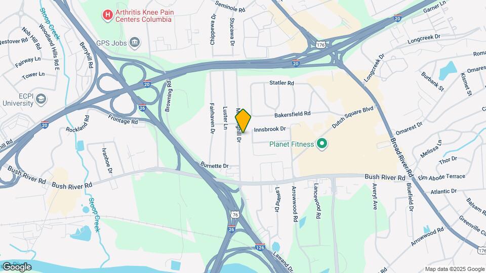 1620 Morninghill Dr Map and Location Details