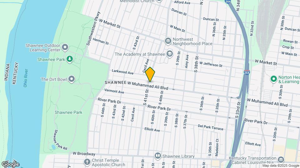 463 S 41st St Map and Location Details