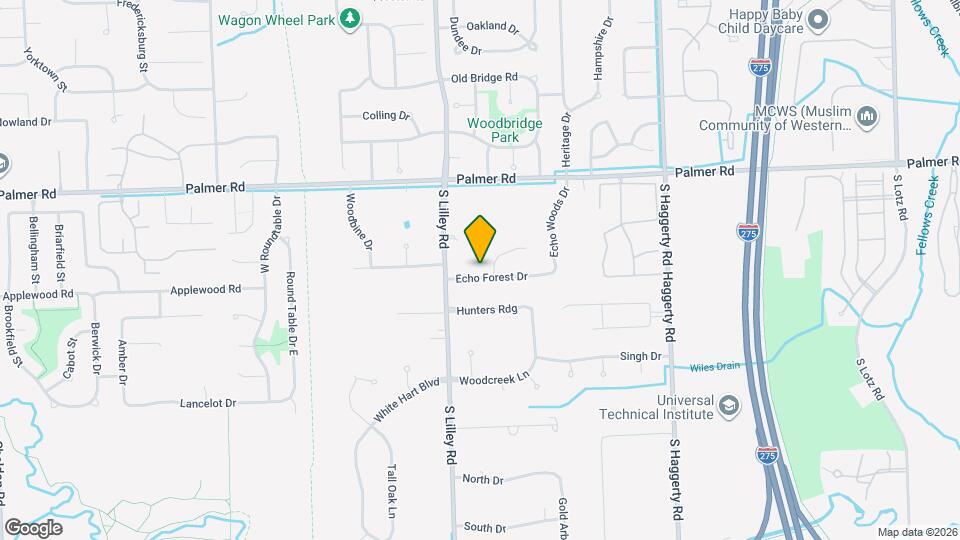 42104 Echo Forest Dr Map and Location Details