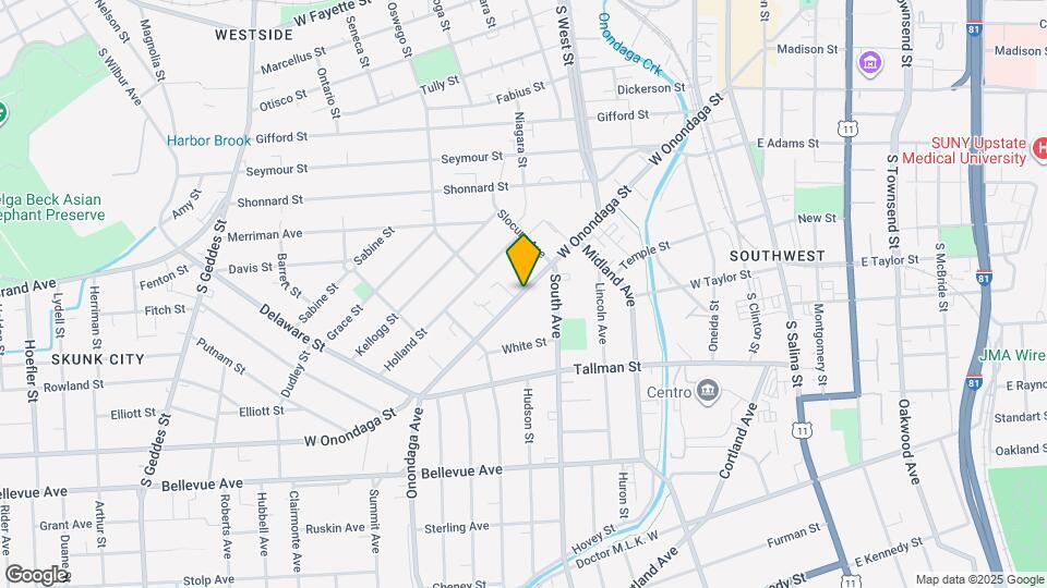 633 W Onondaga St, Unit 1 Mapa y Detalles de la Ubicación