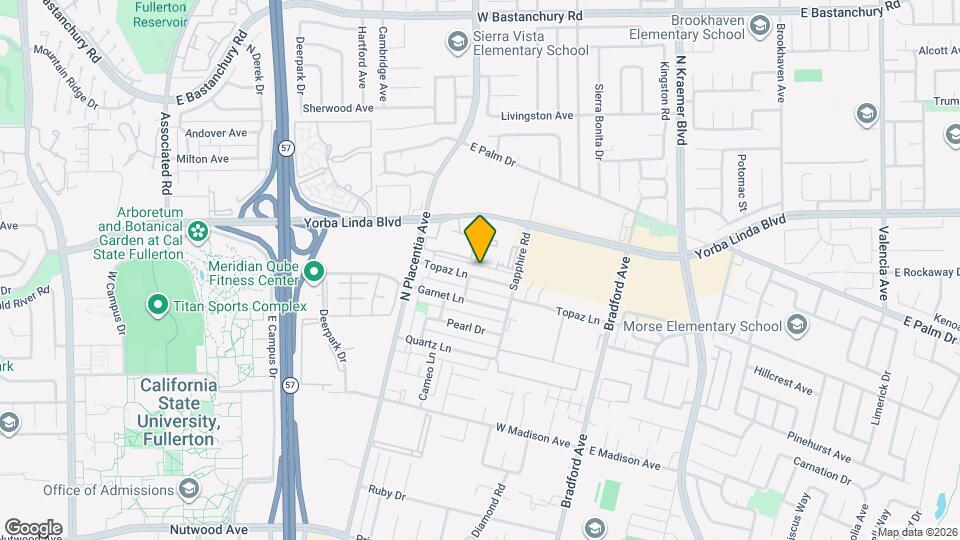 3107 Topaz Ln Map and Location Details