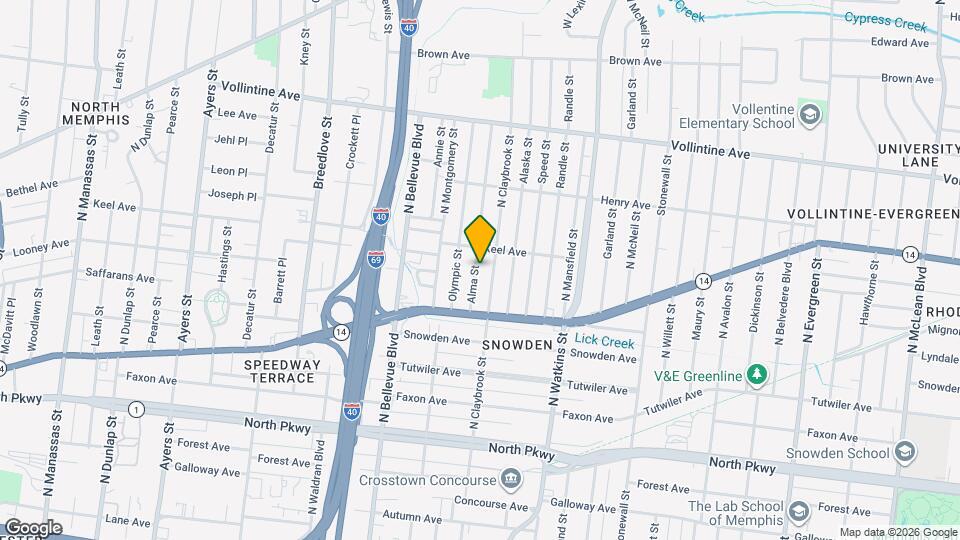 764 Alma St Mapa y Detalles de la Ubicación