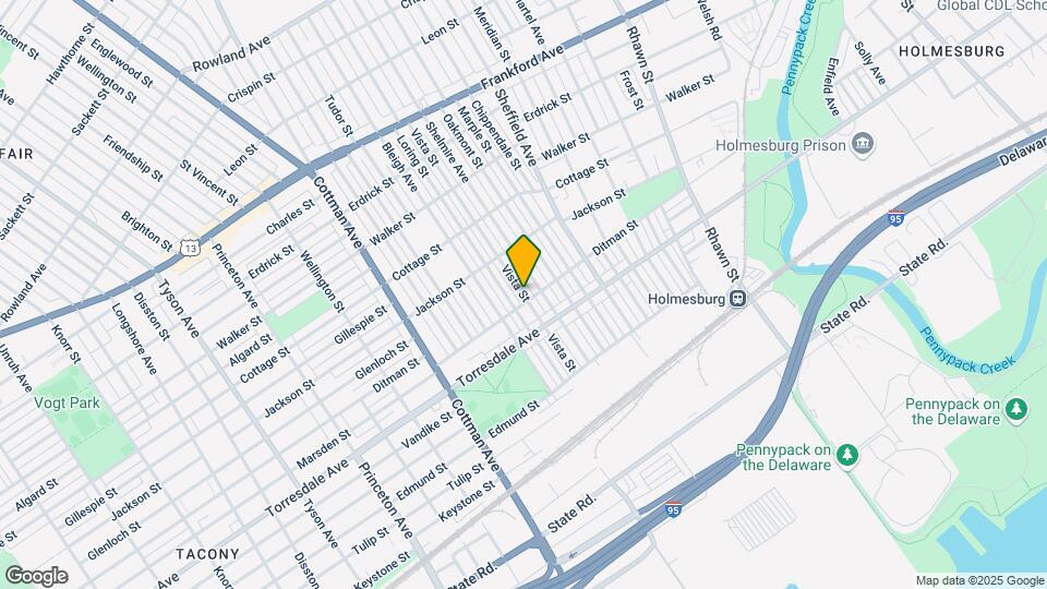 4560 Vista St Map and Location Details