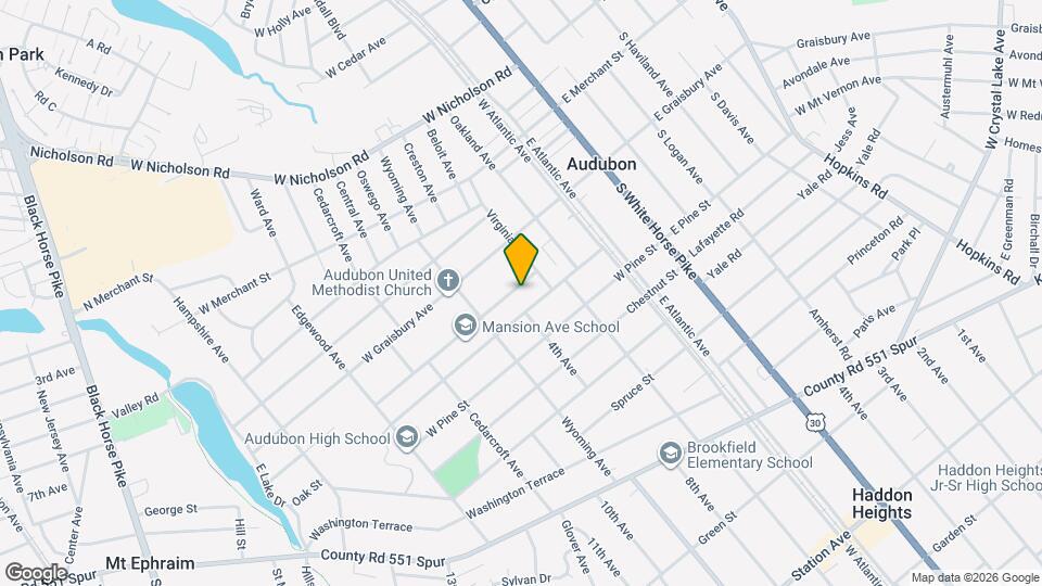 244 Mansion Ave Map and Location Details