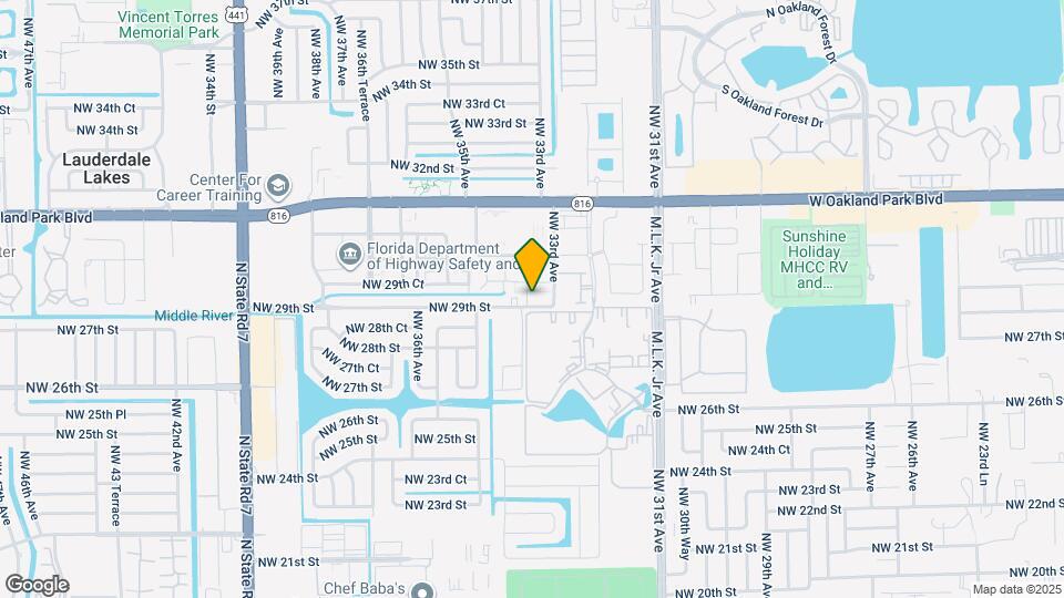 2904 NW 33Rd Terrace Map and Location Details