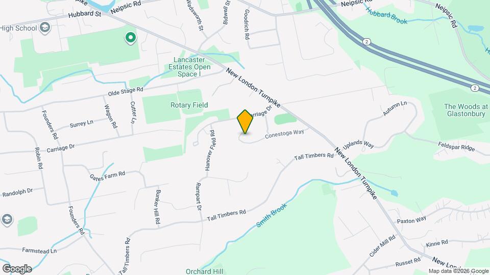 47 Conestoga Way Map and Location Details