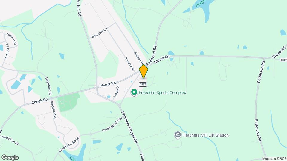 4211 Glenda Rd Map and Location Details