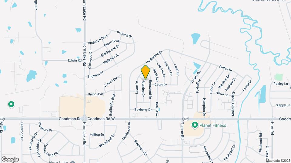7184 Brandee Dr Map and Location Details