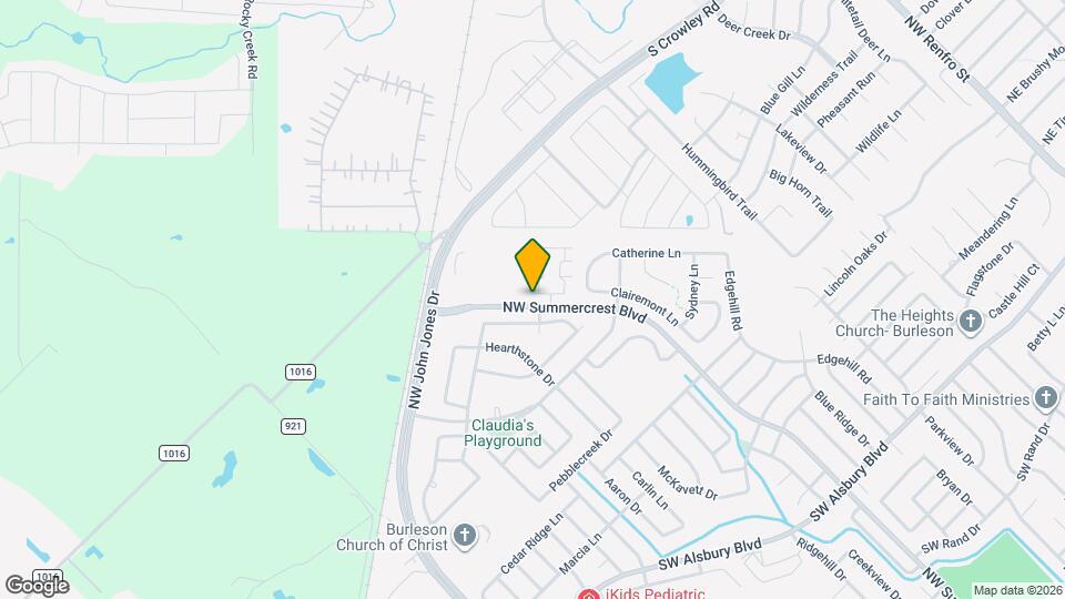 1325 Summerset Ln Map and Location Details