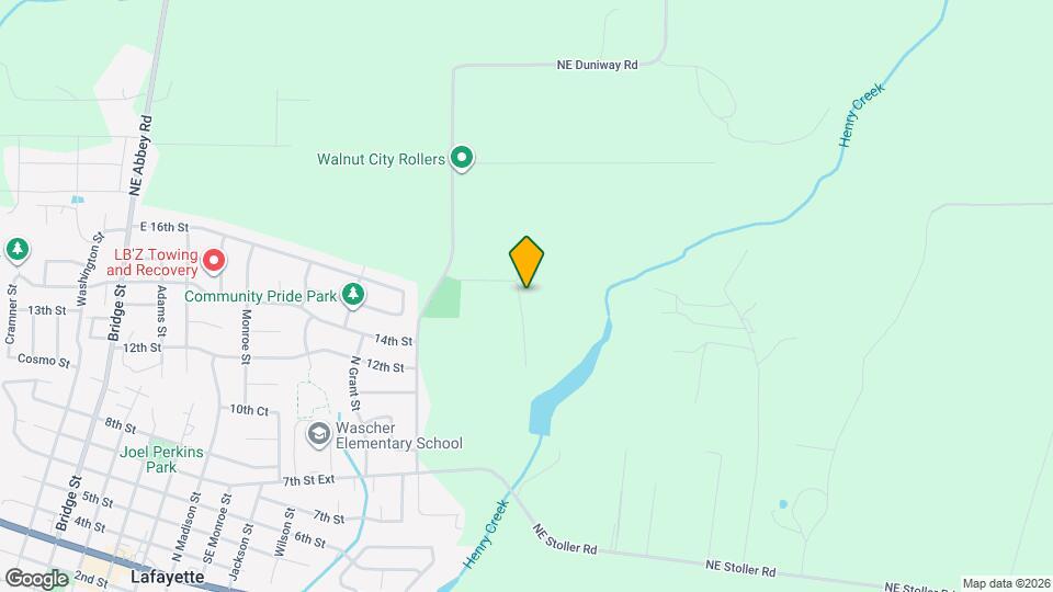 4930 NE Dawn Ln Map and Location Details