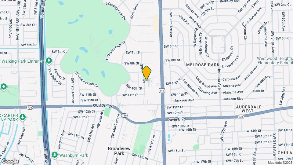 960 SW 42nd Ave Map and Location Details