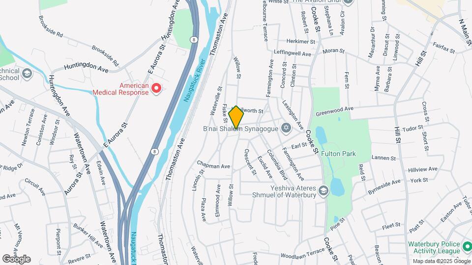 541 Willow St Map and Location Details