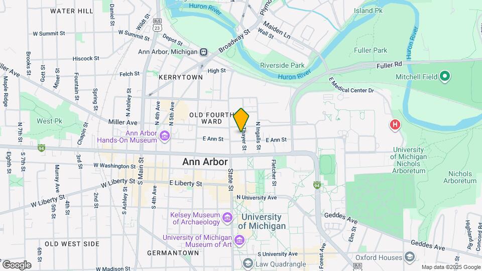 209 N Thayer St Map and Location Details