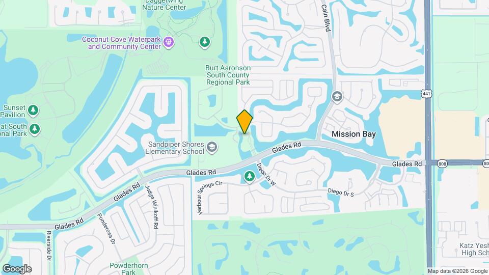 10910 Diego Dr N Map and Location Details