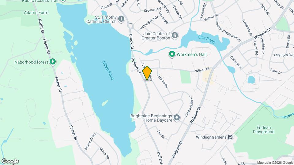 276 Bullard St Map and Location Details