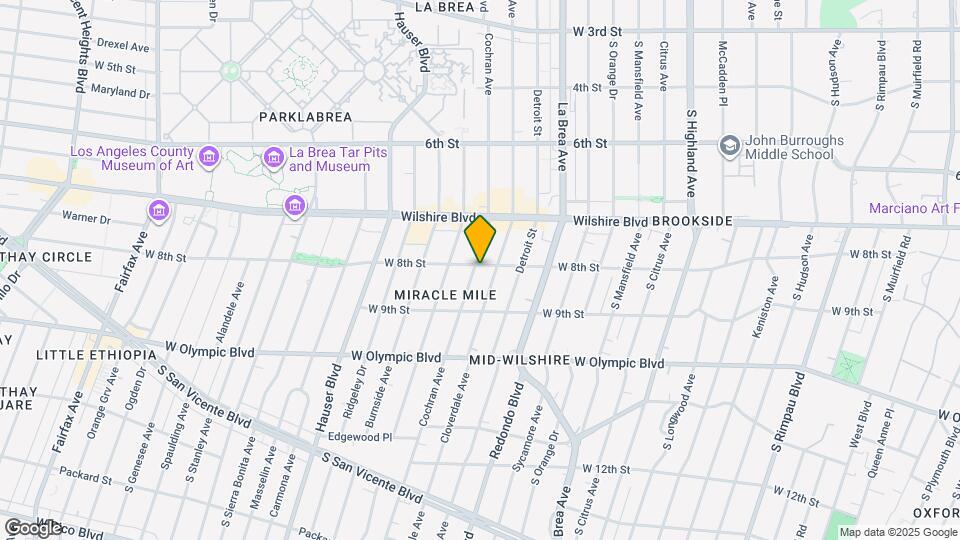 802 Cochran Ave Map and Location Details