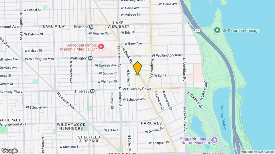 2850 N. Clark Street Apartments Mapa y Detalles de la Ubicación