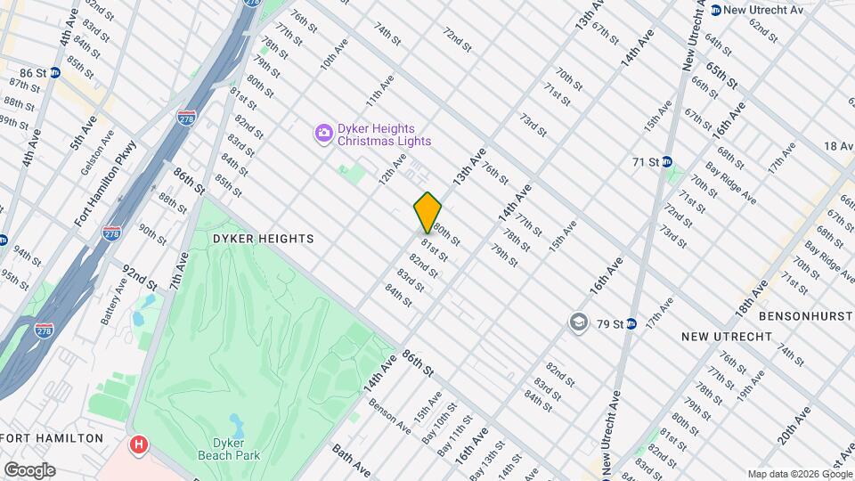 1313-1381 81st St, Unit 2 Map and Location Details