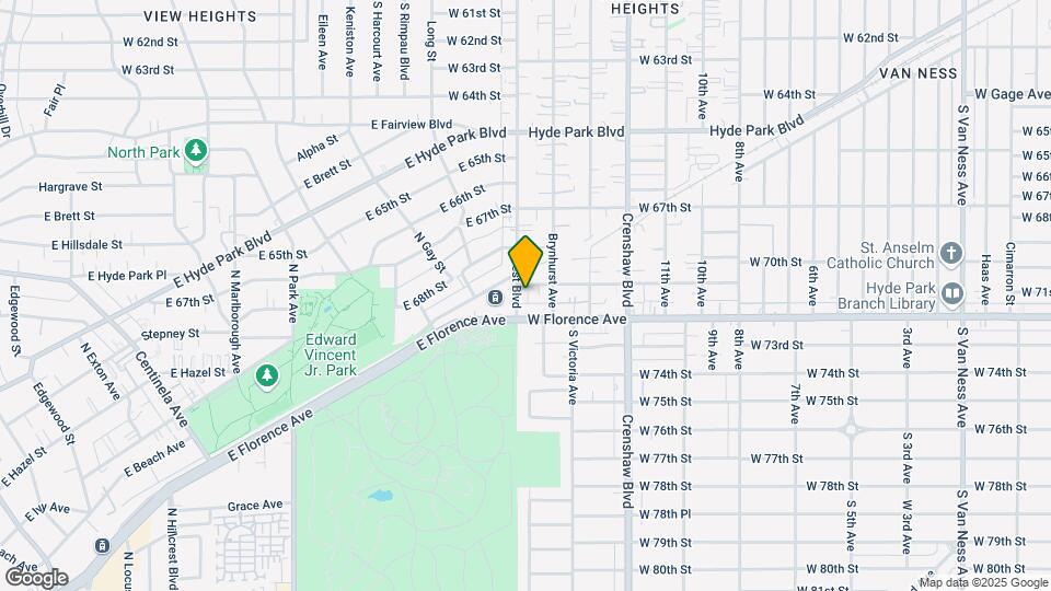 7112 West Blvd Mapa y Detalles de la Ubicación