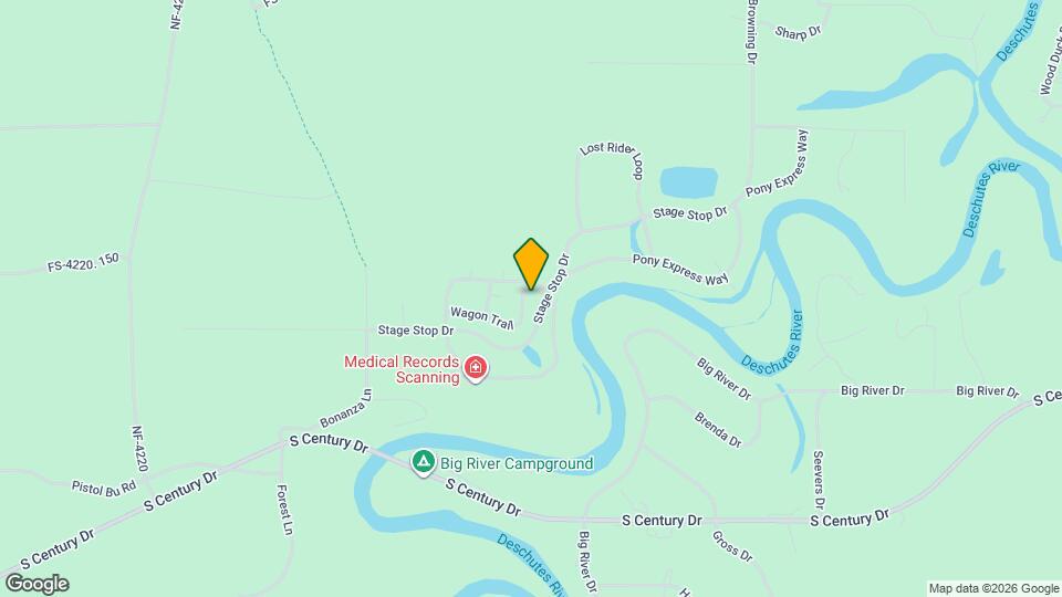 16681 Wagon Trail Map and Location Details