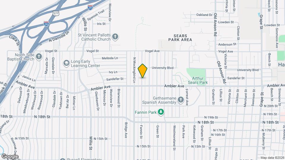 2233 Fannin St Map and Location Details