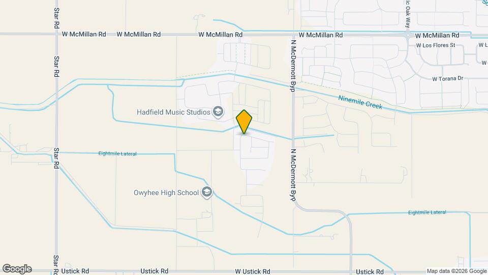 4116 N Keklik Ave Map and Location Details