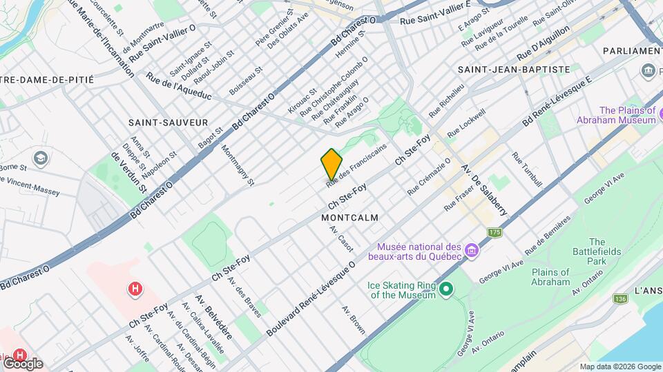 359-363 Des Franciscains Rue Map and Location Details