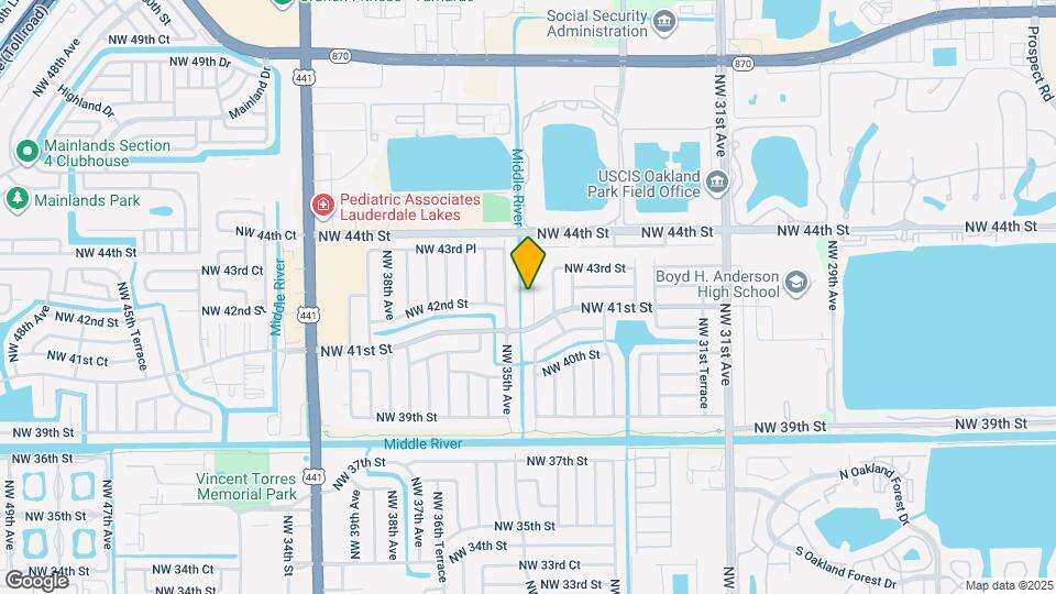 4181 NW 34th Way, Unit Cosy cottage Map and Location Details