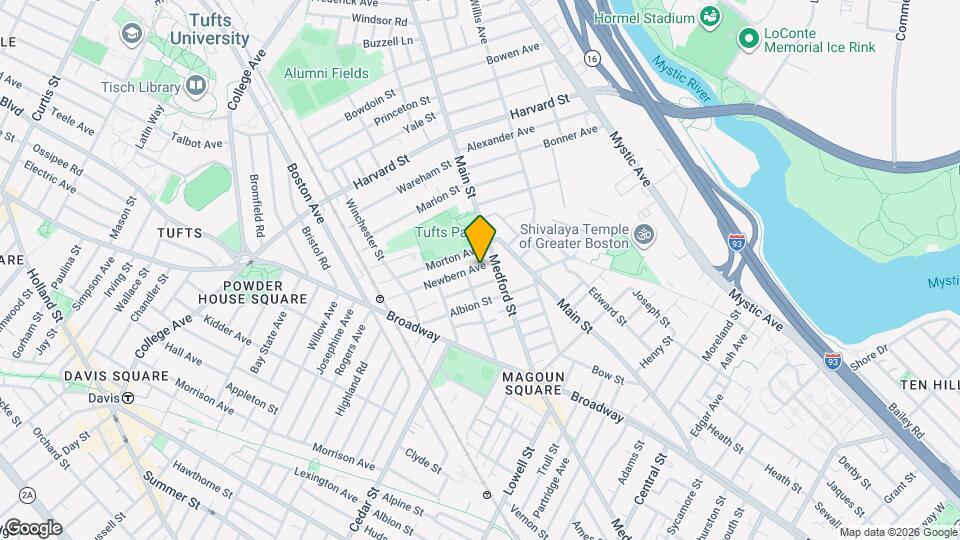 12 Newbern Ave, Unit 2 Map and Location Details