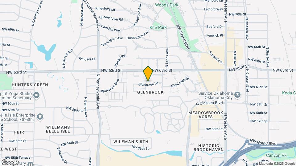1441 Glenbrook Dr Map and Location Details