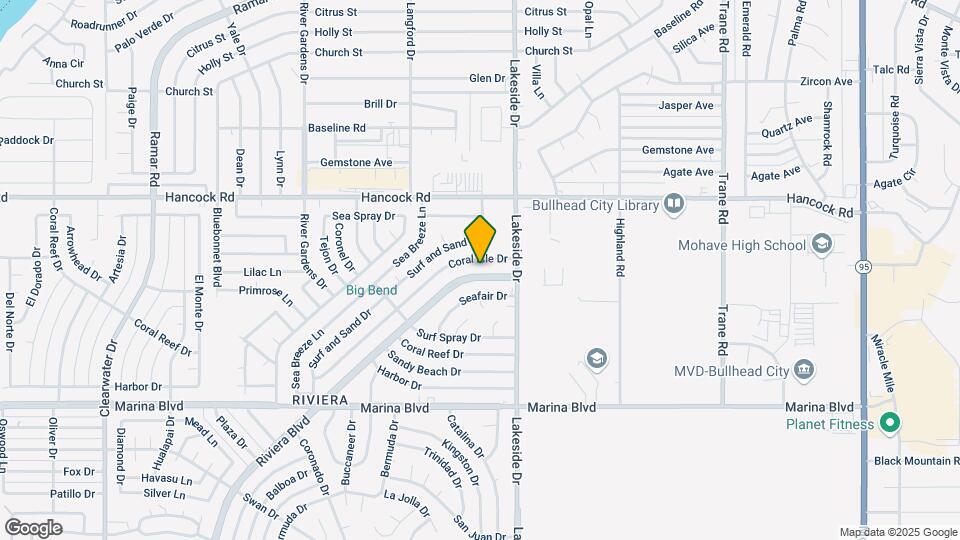 1845 Riviera Blvd Map and Location Details