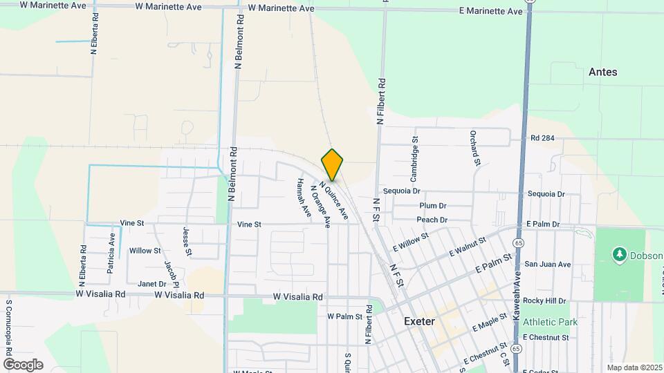611 N Quince Ave Map and Location Details