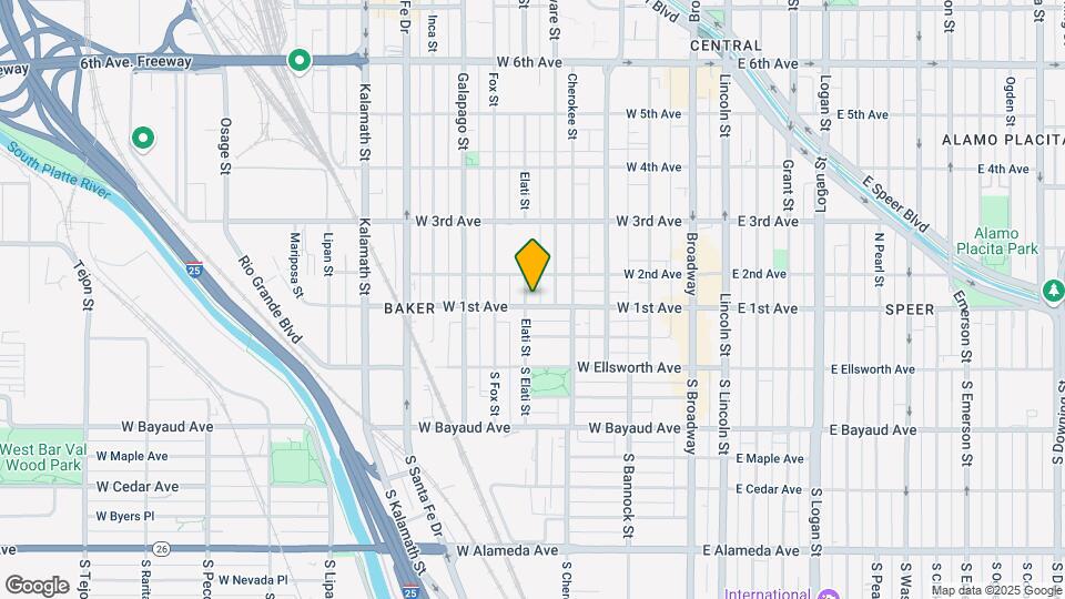 437 W 1st Ave, Unit 2 Map and Location Details