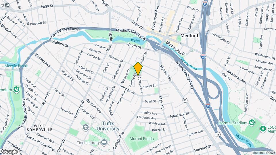 21 College Ave Map and Location Details