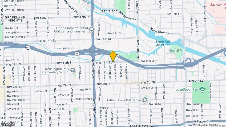 2422 NW 11th St Map and Location Details