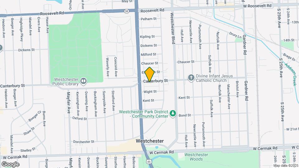 10323 Canterbury St Map and Location Details