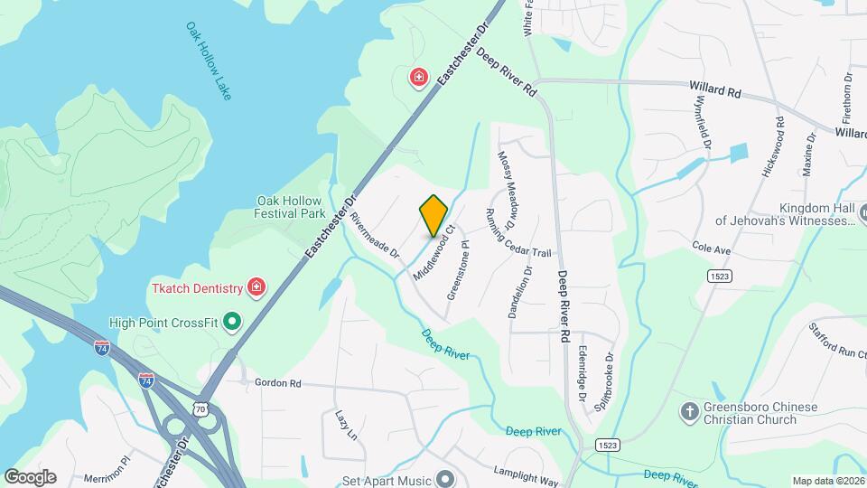 1913 Middlewood Ct Map and Location Details