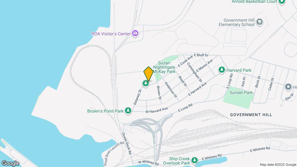 239 W Cook Ave Mapa y Detalles de la Ubicación