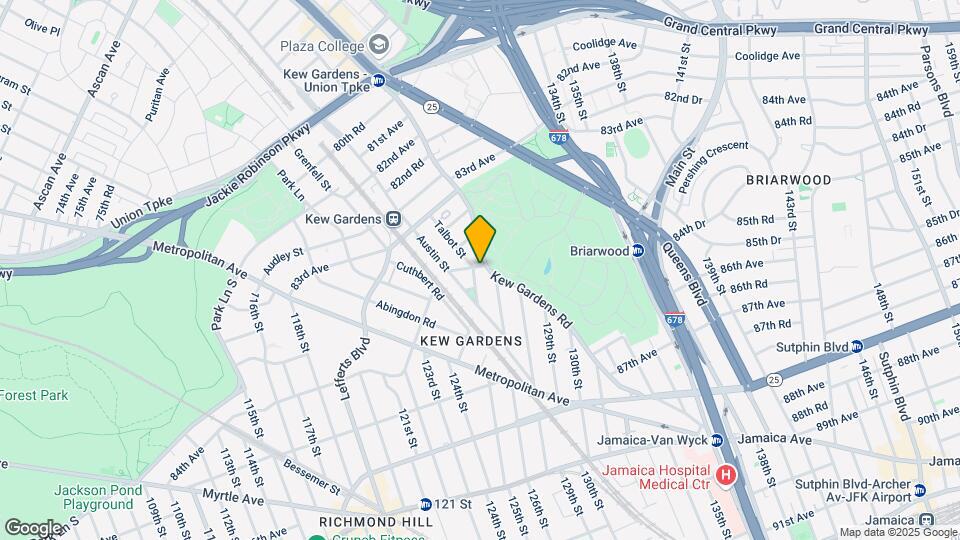 84-17 125th St Map and Location Details