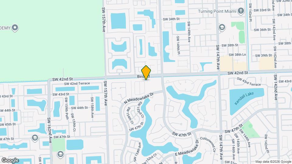 4233 SW 153rd Ct Map and Location Details