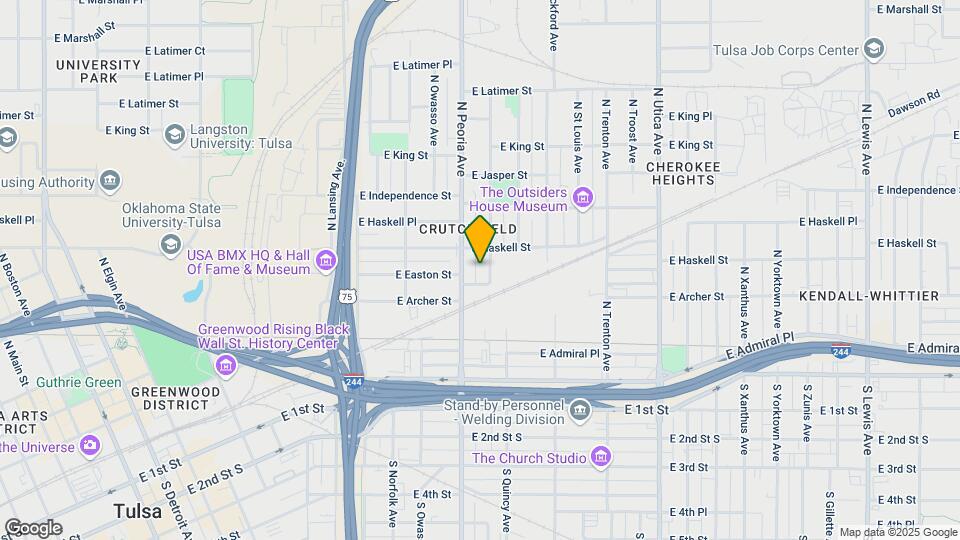 512 N Quaker Ave Map and Location Details